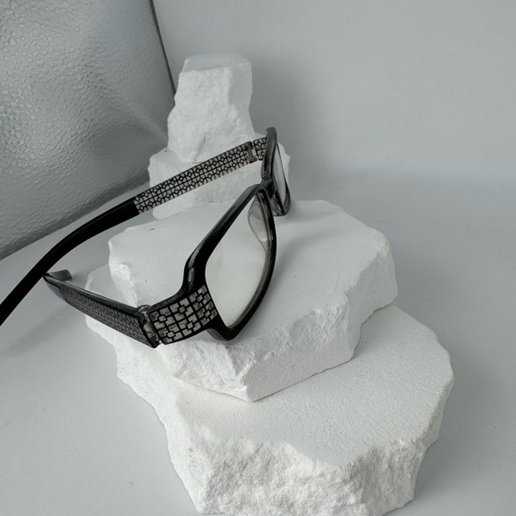 NOS Plastic Rectangular Eyglasses - Picture 2 of 4